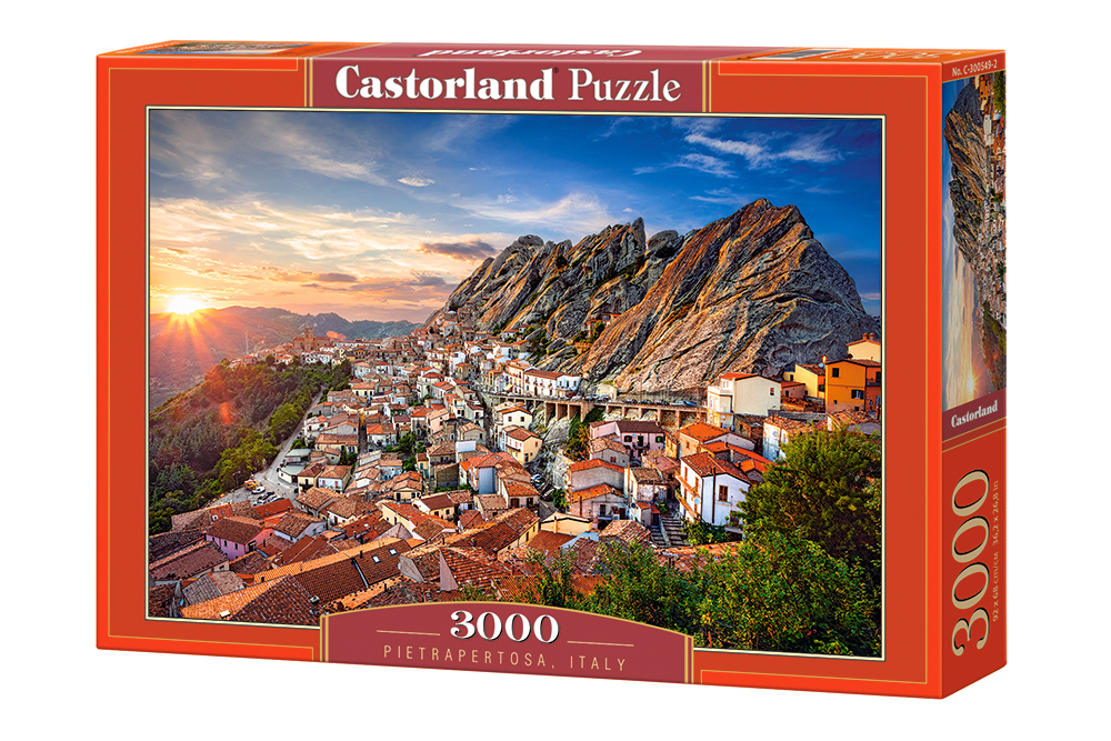 Puzzle Castorland din 3000 de piese - Pietrapertosa Italia