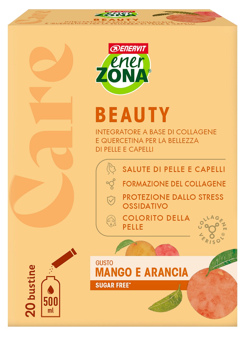 Care Beauty, mango și portocală, 20 pliculețe, Enervit EnerZona