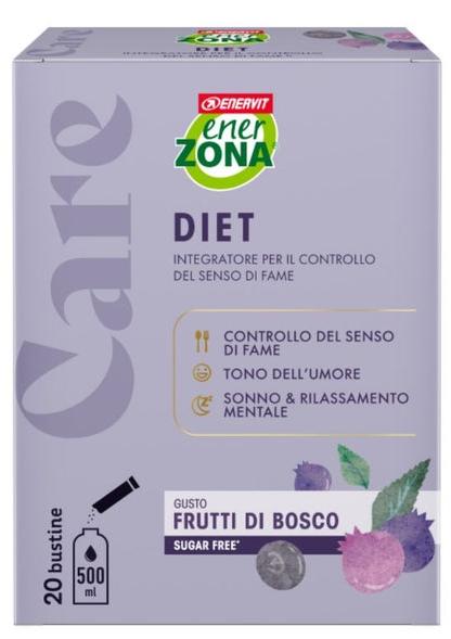 Care Diet Mix alimentar, fructe de pădure, 20 pliculețe, Enervit EnerZona