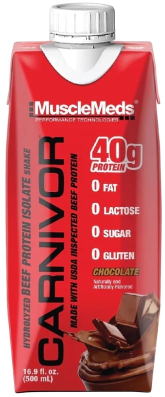 Carnivor Ready to Drink, ciocolată, 500 ml, Muscle Meds