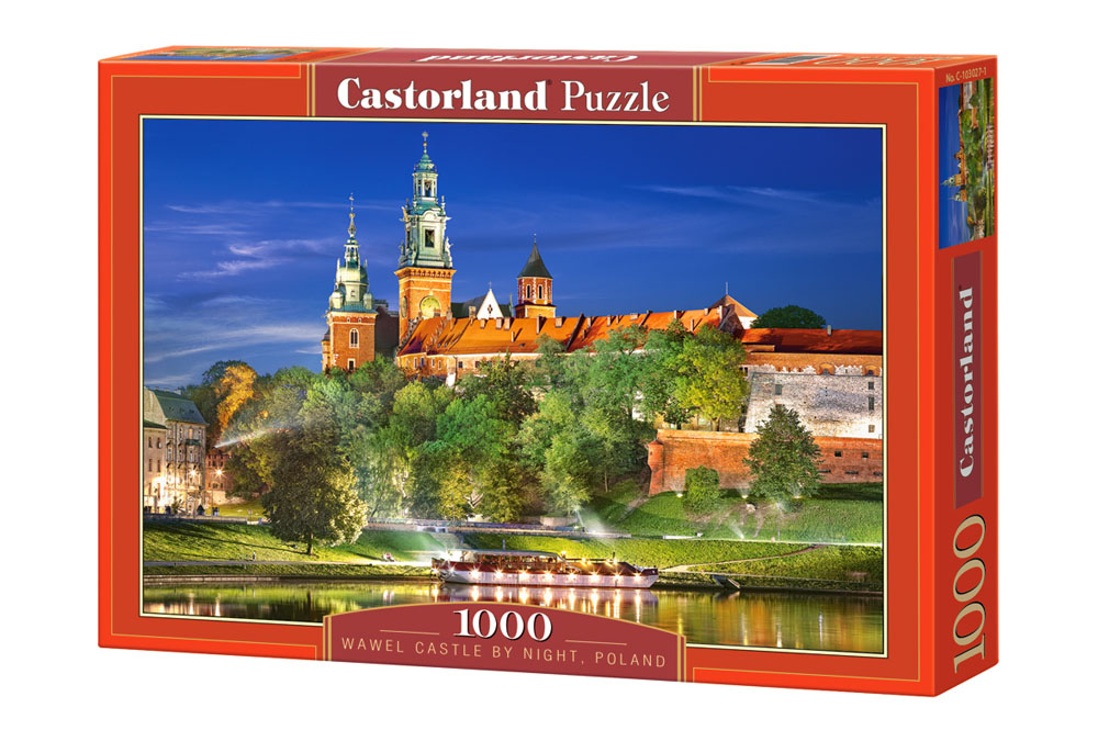 Puzzle Castorland din 1000 de piese - Castelul Wawel in Polonia