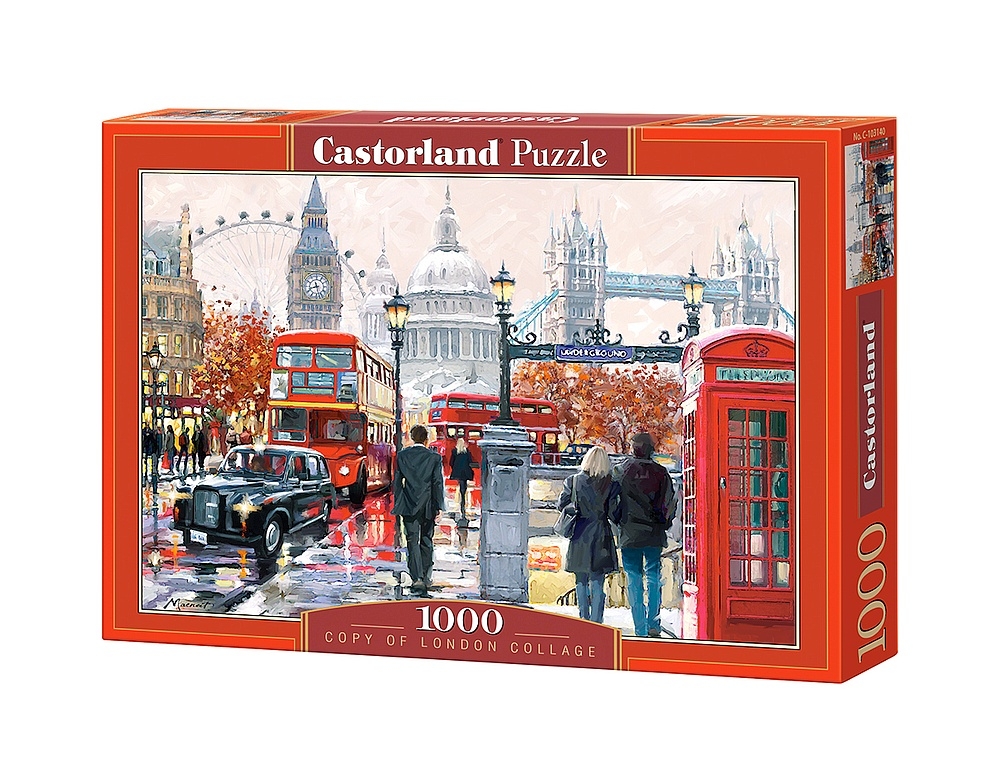 Puzzle Castorland din 1000 de piese - Londra, Richard Macneil