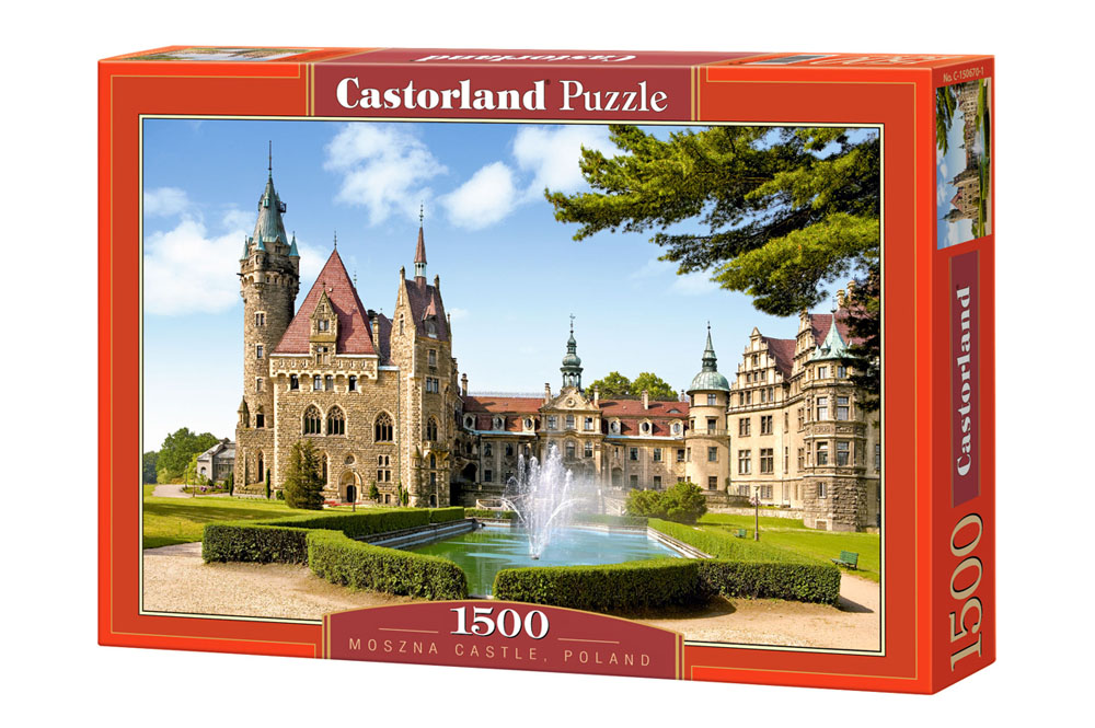 Puzzle Castorland din 1500 de piese - Castel in Polonia
