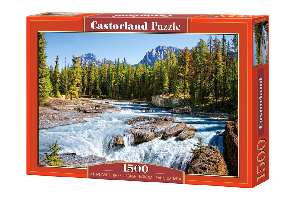 Puzzle Castorland din 1500 de piese - Rau in Canada