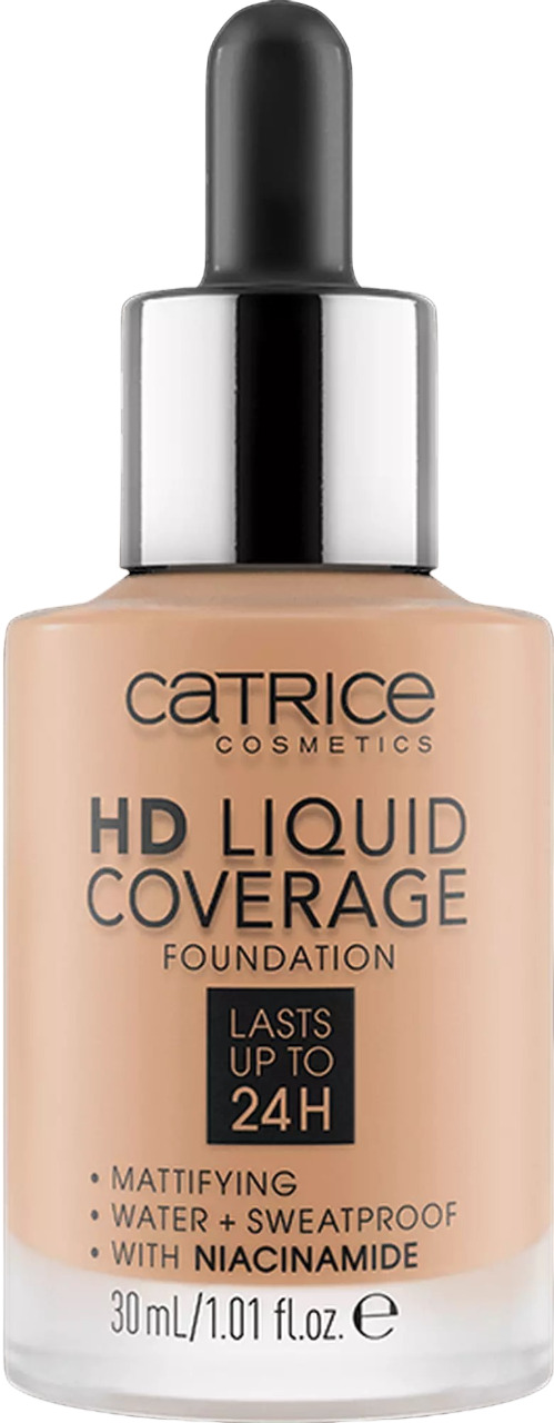 Catrice Fond de ten HD Liquid Coverage, 040 Warm Beige, 30 ml