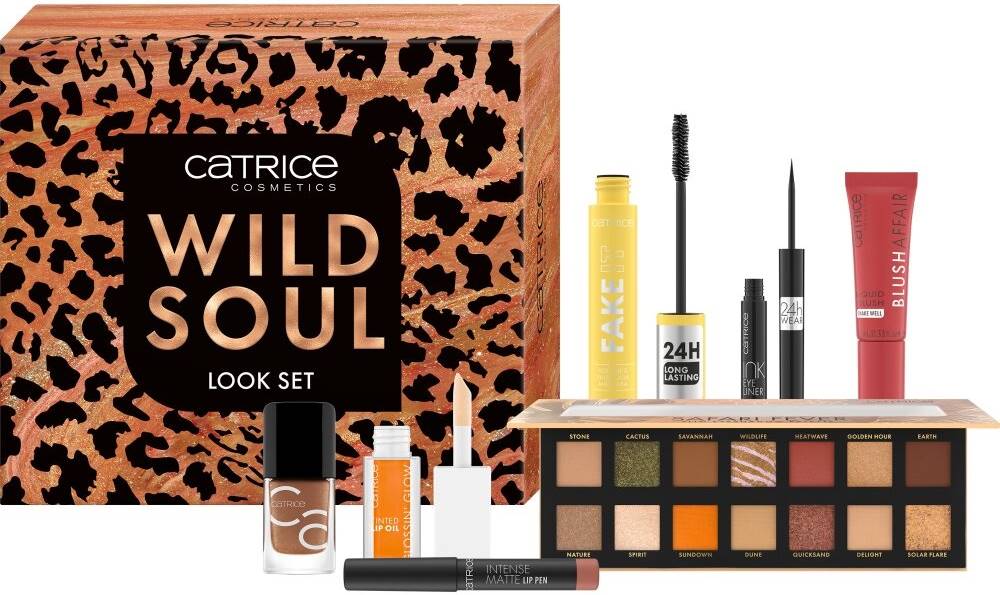 Catrice Set Wild Soul Look, 7 piese