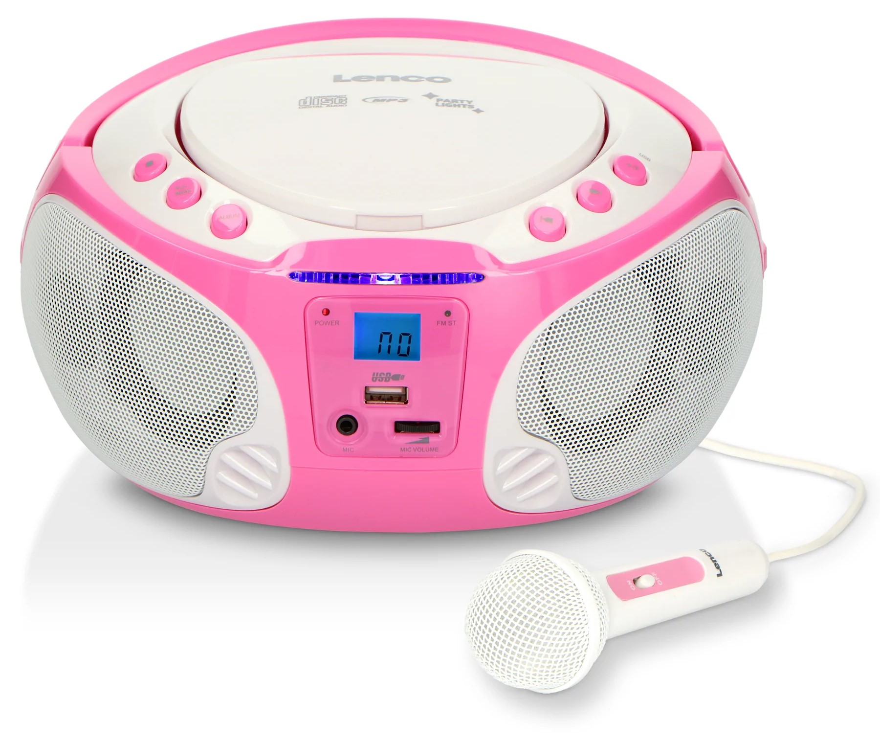 CD player Lenco - SCD-650PK, roz | Ozone.ro