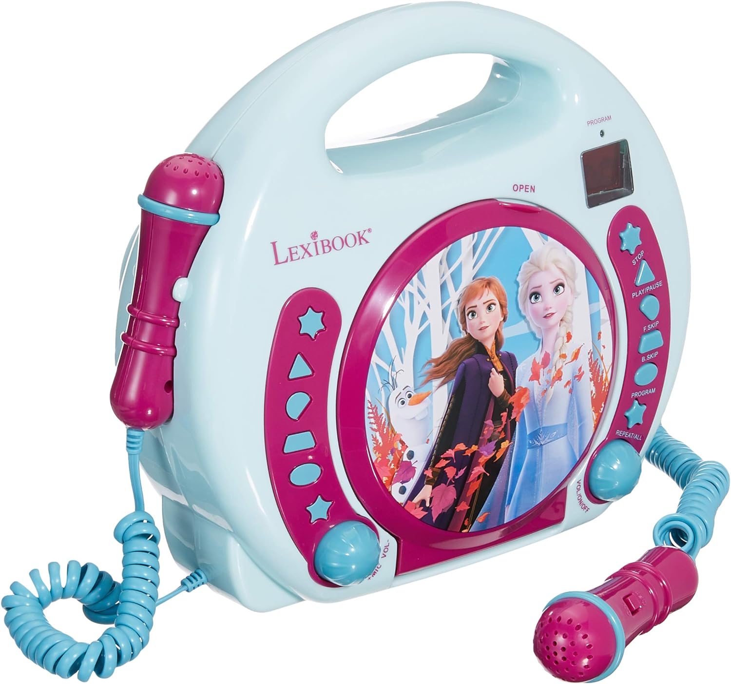 CD player Lexibook - Frozen RCDK100FZ, albastru/mov