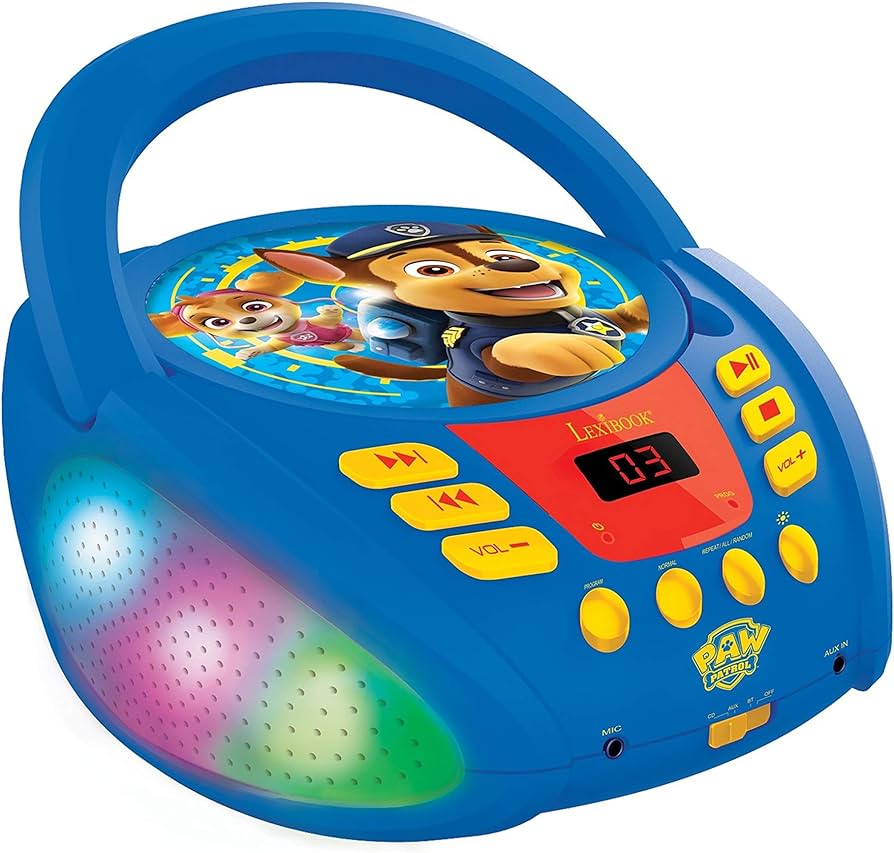 CD player Lexibook - Paw Patrol RCD109PA, multicolor