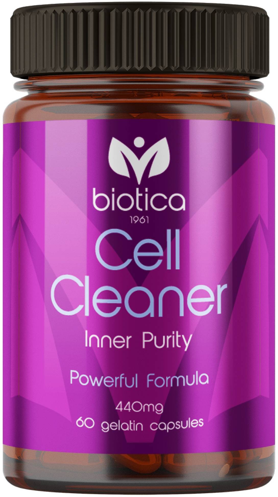 Cell Cleaner, 440 mg, 60 capsule de gelatină, Biotica 1961