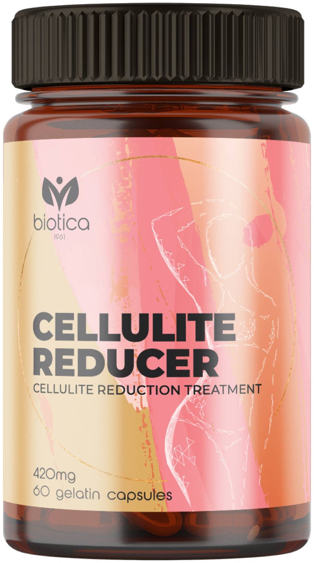 Cellulite Reducer, 420 mg, 60 capsule de gelatină, Biotica 1961
