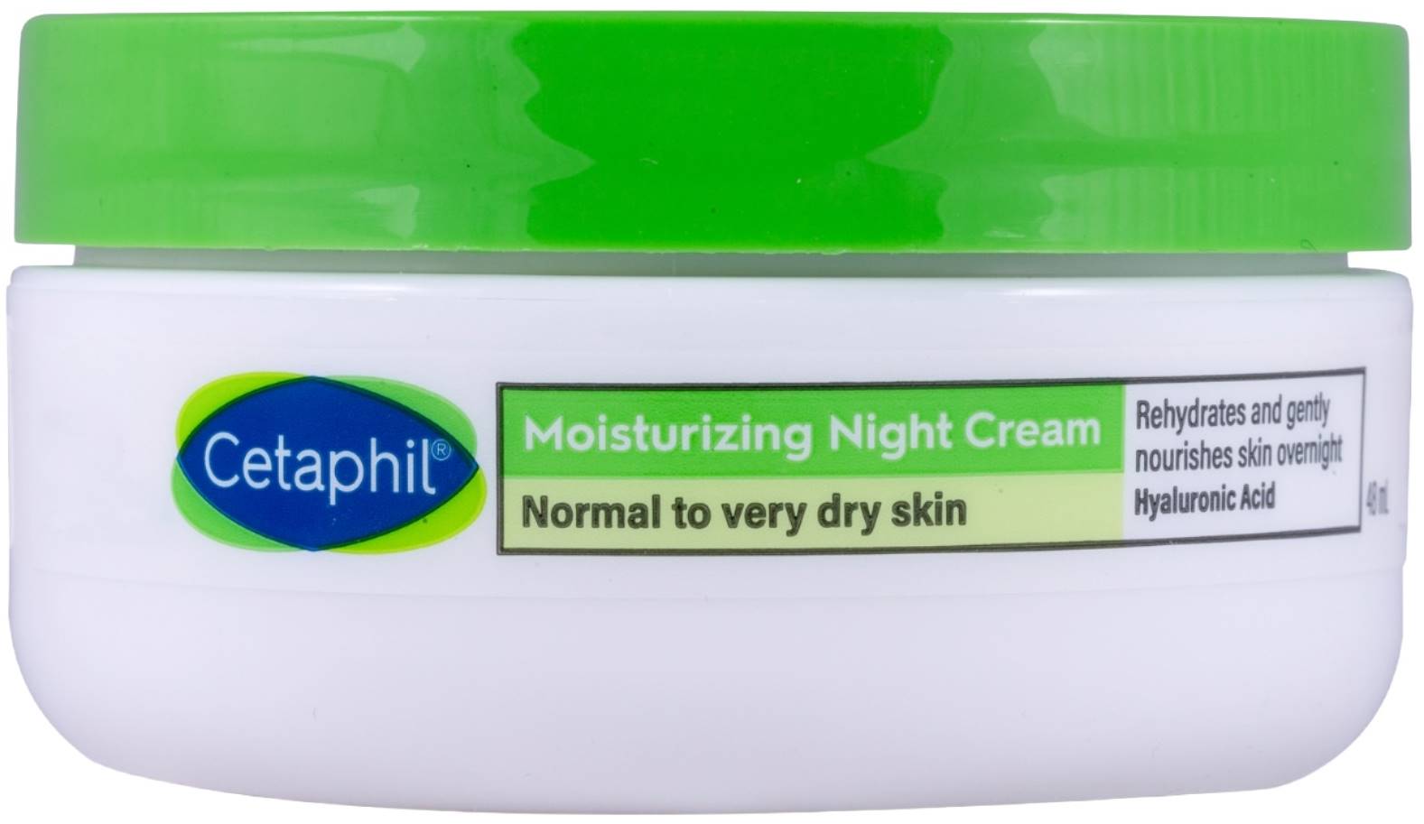 Cetaphil Cremă hidratantă de noapte pentru față, pentru ten normal până la foarte uscat, 48 ml