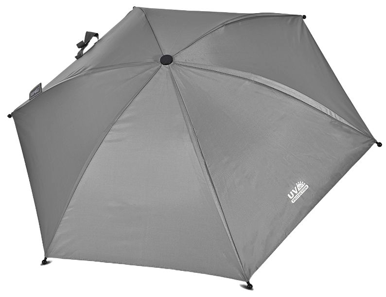 Umbrelă pentru cărucior cu protecție UV Lorelli - Shady, Grey