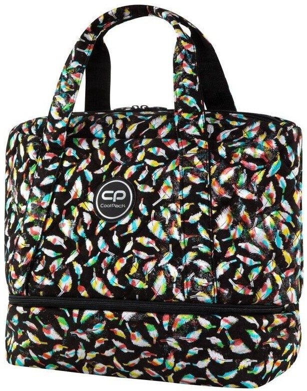 Geantă Cool Pack Luna - Feathers Black