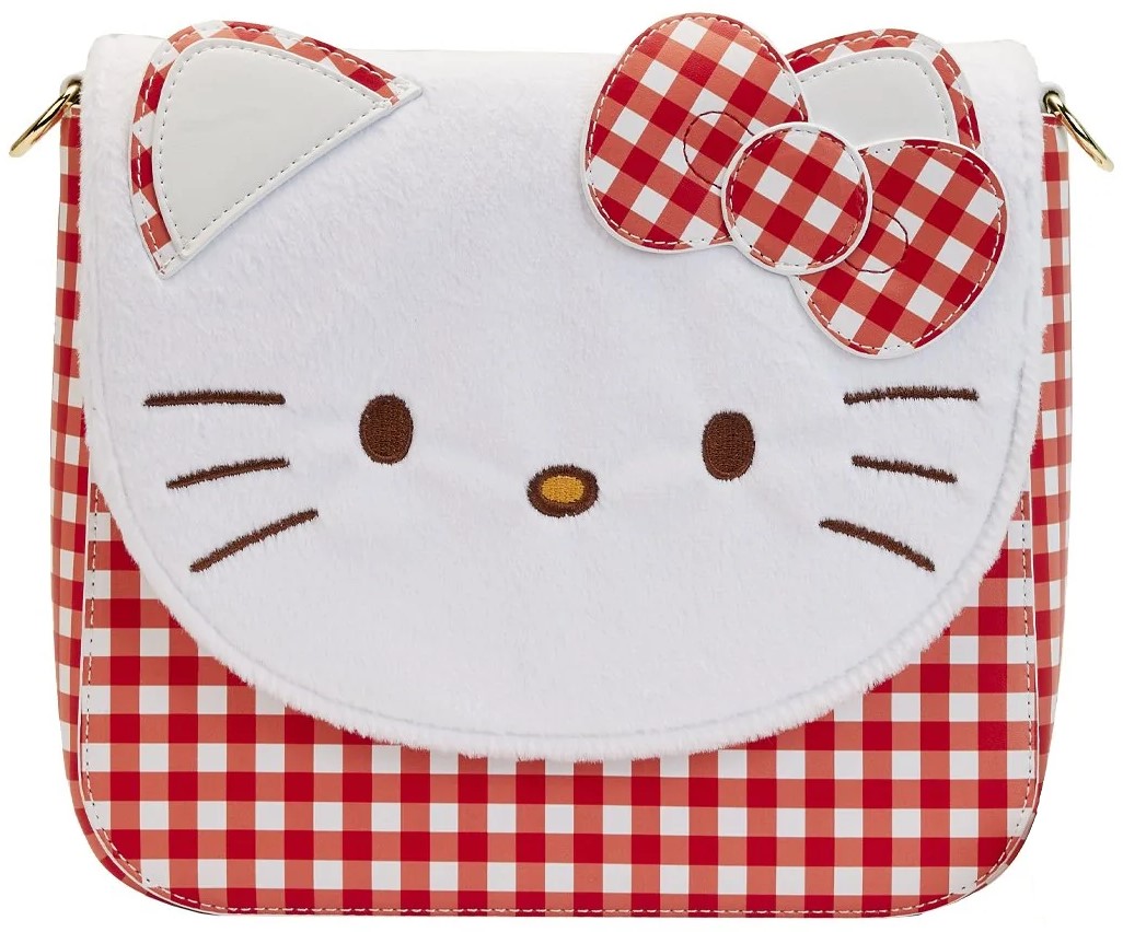 Geantă Loungefly Animație: Hello Kitty - Gingham