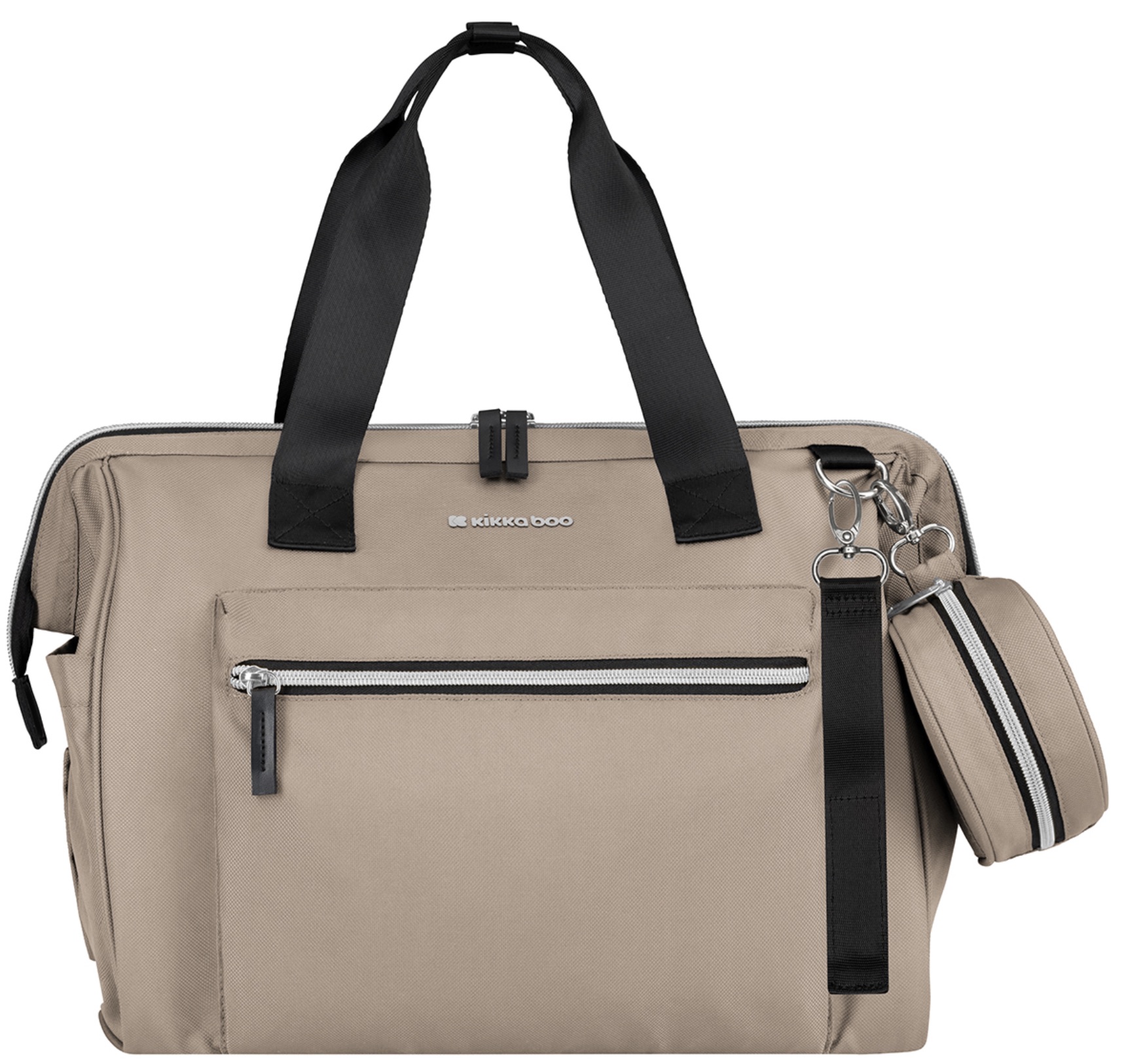 Geantă pentru accesorii pentru bebeluși KikkaBoo - Maxi, Beige