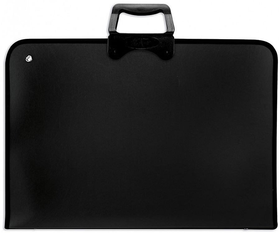 Geantă de desen  Spree Art - Cu fermoar , 37 x 54 cm, negru