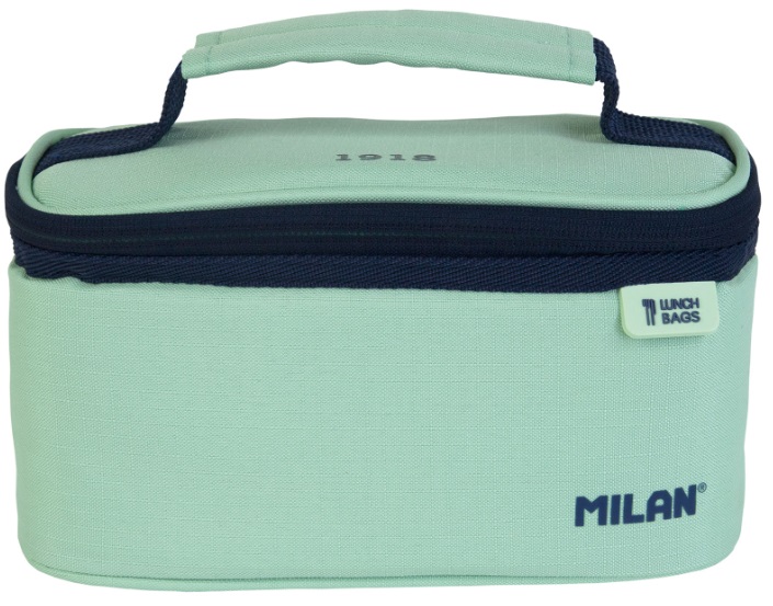 Geantă de prânz Milan 1918 - cu 1 cutie, verde, 1.5 l