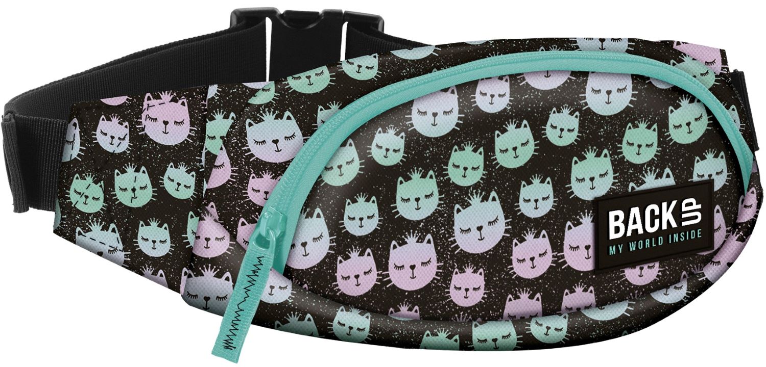 Borseta BackUp Cross Bag - Rainbow Cat