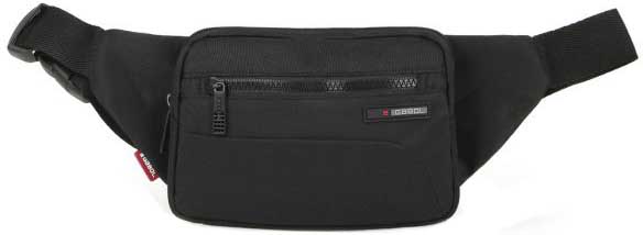 Gabol Crony Eco Crossbody Bag - Negru, 17 x 13 x 6 cm
