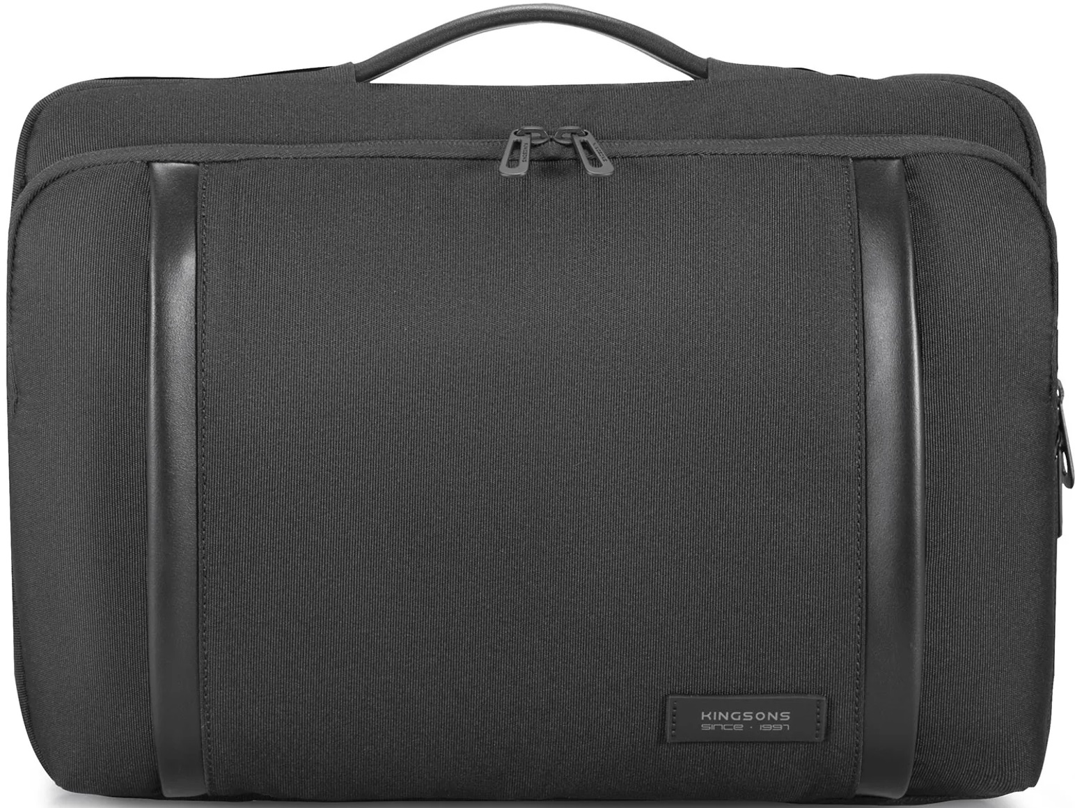 Geantă pentru laptop Kingsons - Vanta, 15.6'', negru