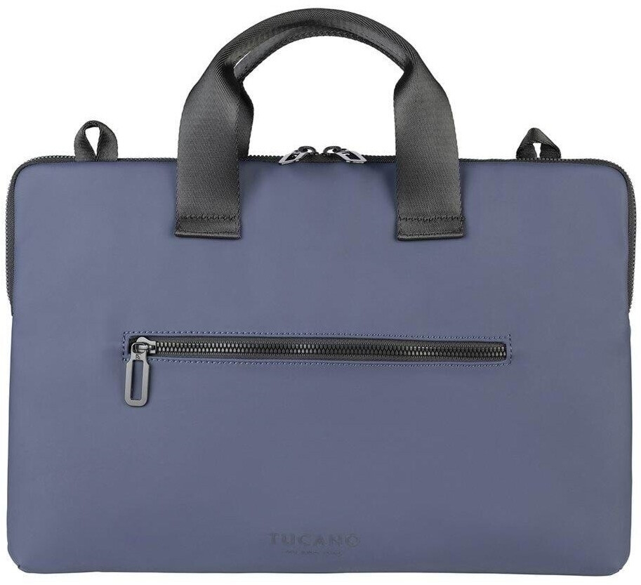 Geantă pentru laptop Tucano - Gommo Slim Brief, 15.6"/16", albastră