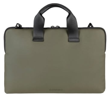 Geantă pentru laptop Tucano - Gommo Slim Brief, 15.6"/16", verde