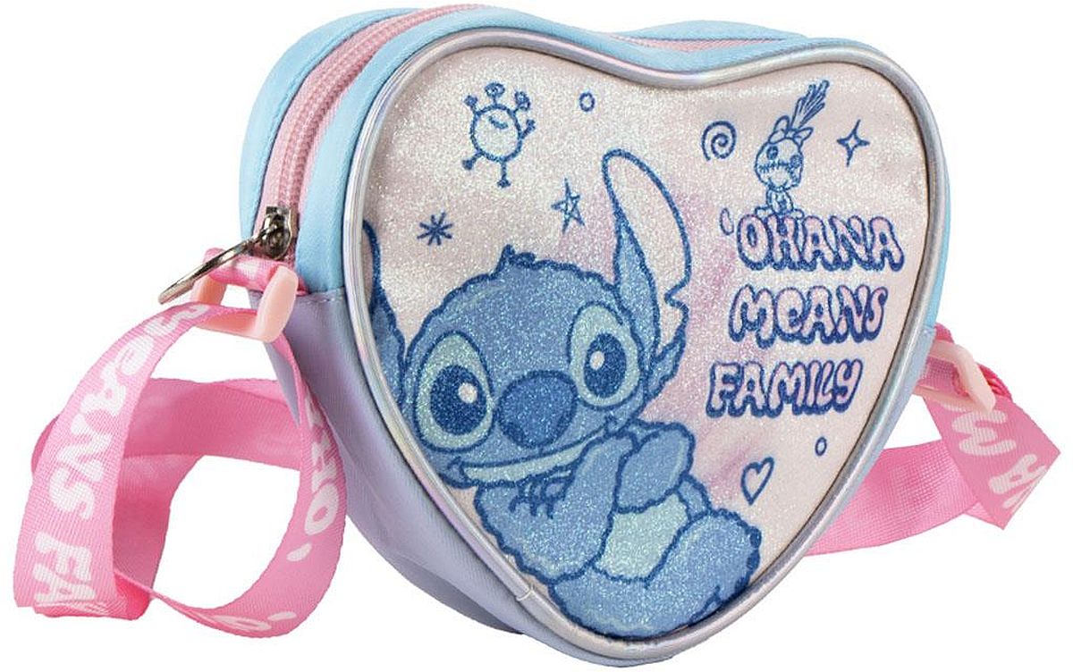 Geantă de umăr Cerda Stitch - Heart