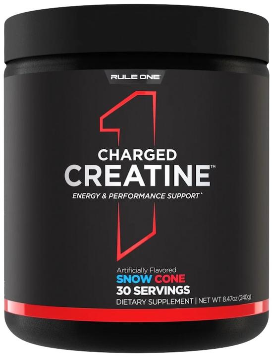 Charged Creatine, Snowcone, 240 g, Rule1