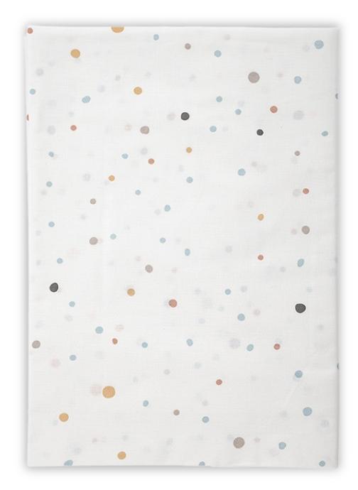 Cearșaf din ranfors Lorelli - 150 x 100 cm, Happy Friends, mentă
