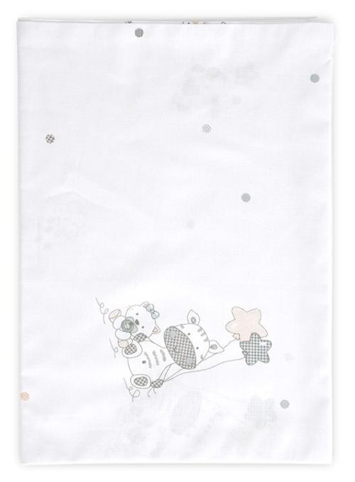 Cearșaf din ranfors Lorelli - 150 x 100 cm, Girafă