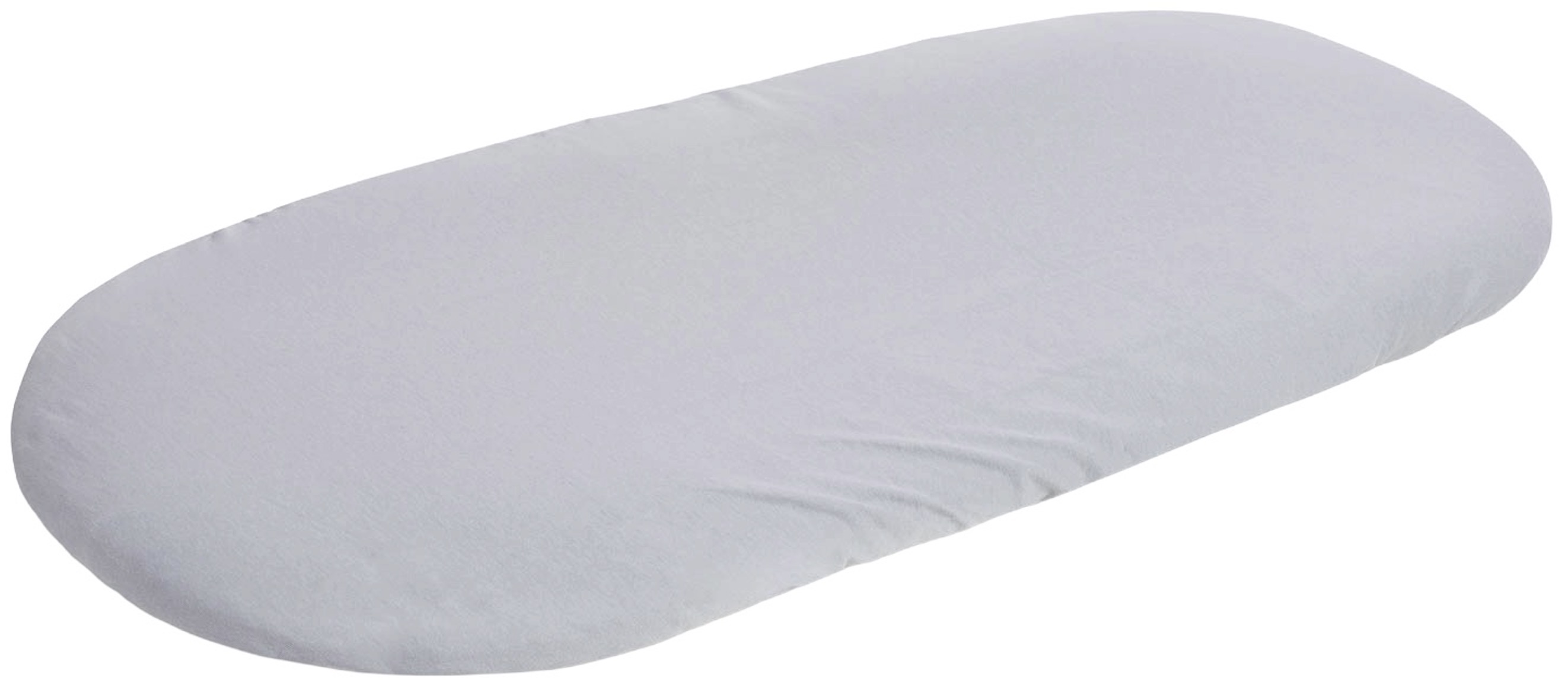 Cearșaf pentru pătuț Sensillo - Gri, 90 х 40 cm