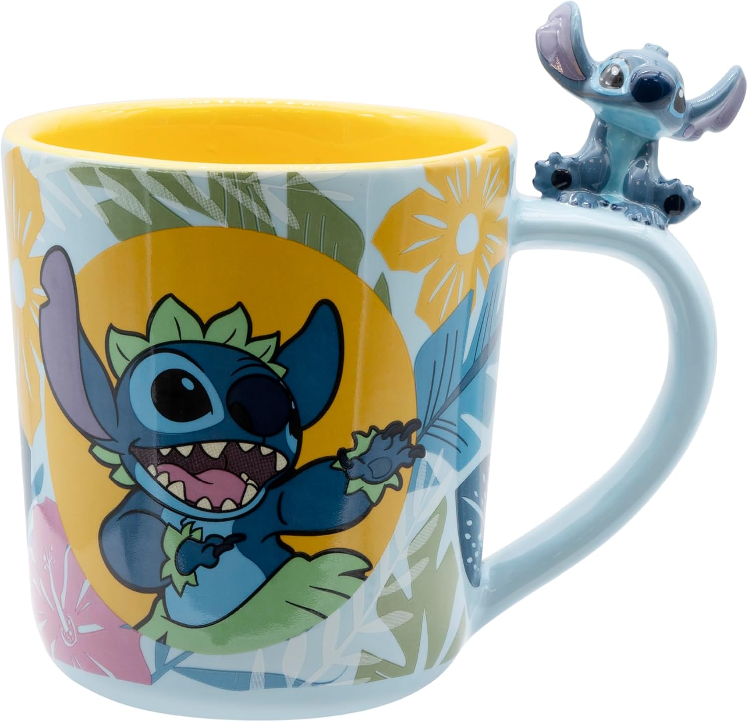 Cană 3D ABYstyle Disney: Lilo & Stitch - Hawaiian Stitch