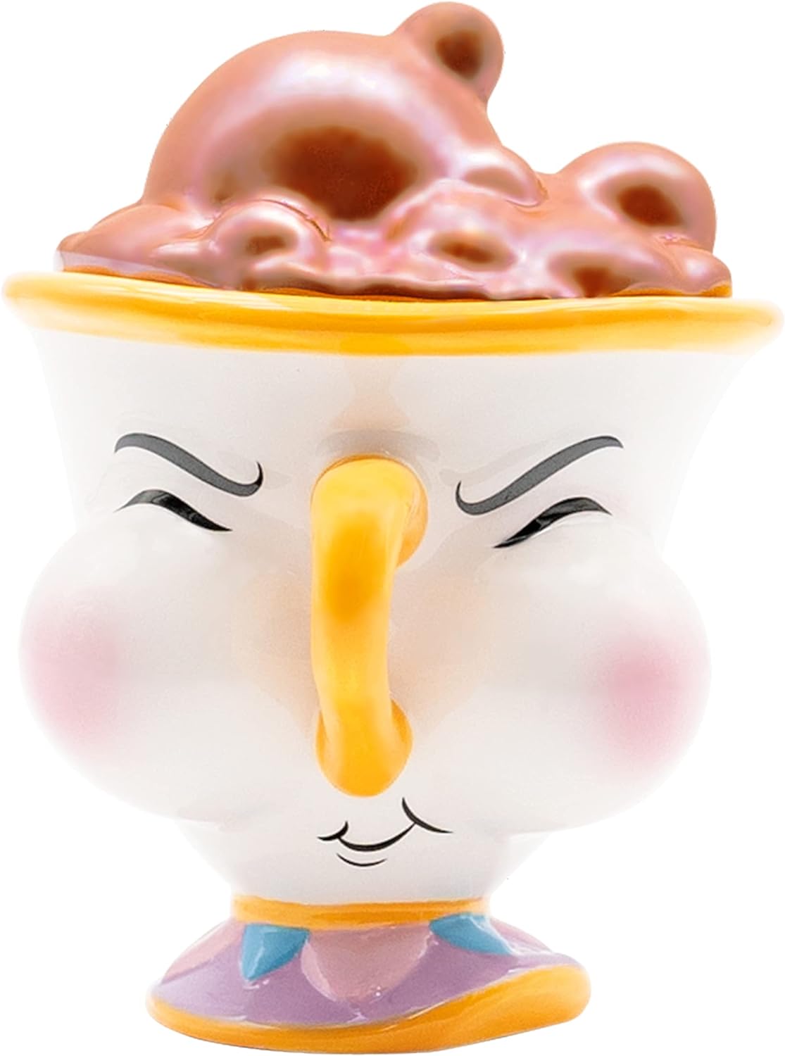 Pahar 3D ABYstyle Disney: The Beauty & the Beast - Chip with bubbles, 350 ml