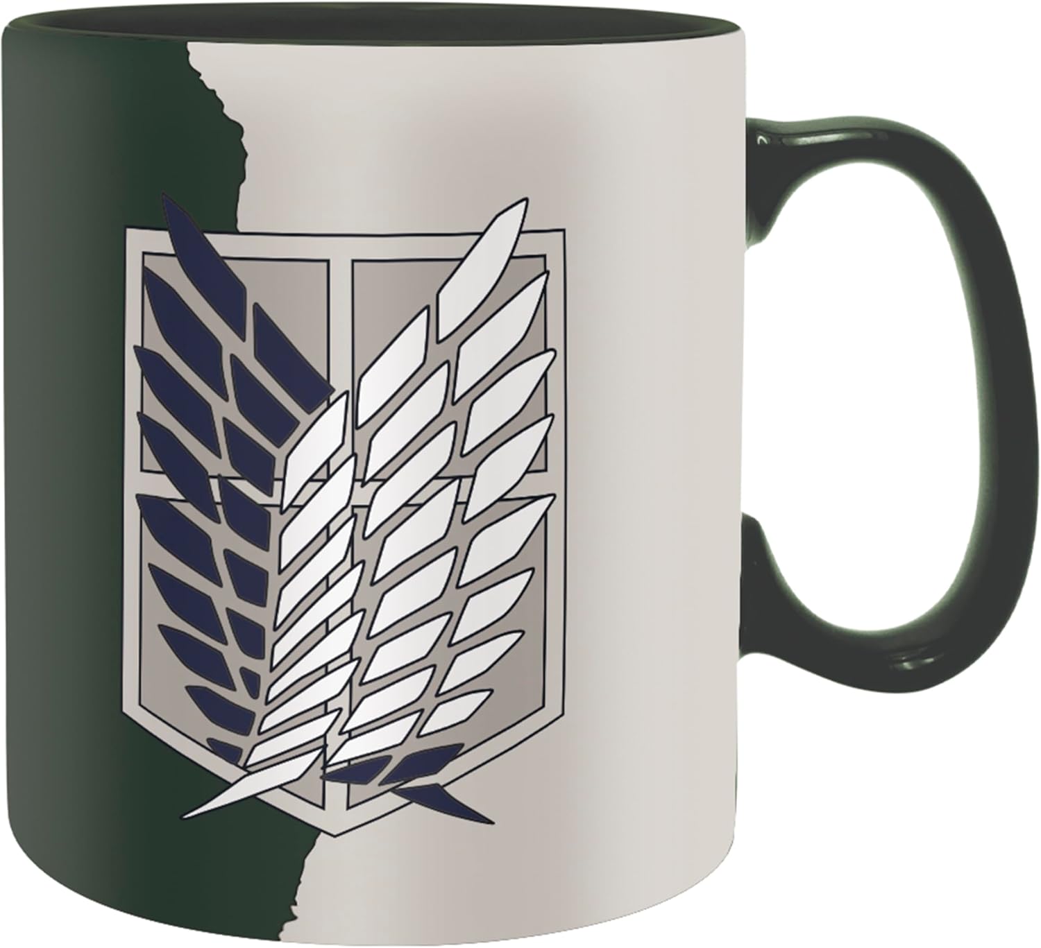Cană ABYstyle Animation: Attack on Titan - Emblem S4, 460 ml