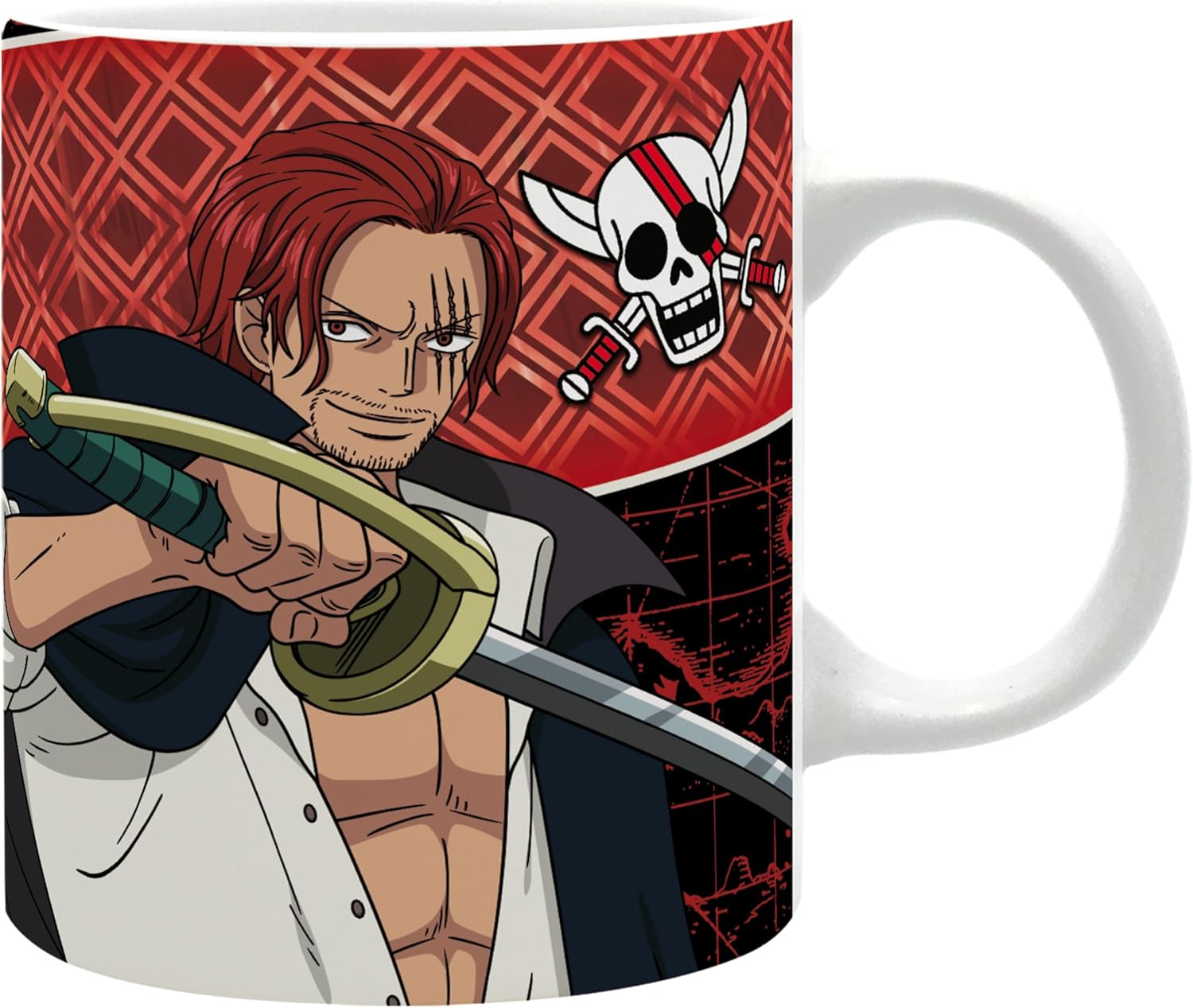 Cană  ABYstyle Animation: One Piece - Red-Haired Shanks