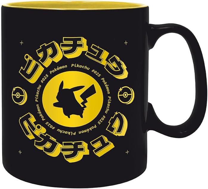 Cana ABYstyle Games: Pokemon - Pikachu, 460 ml
