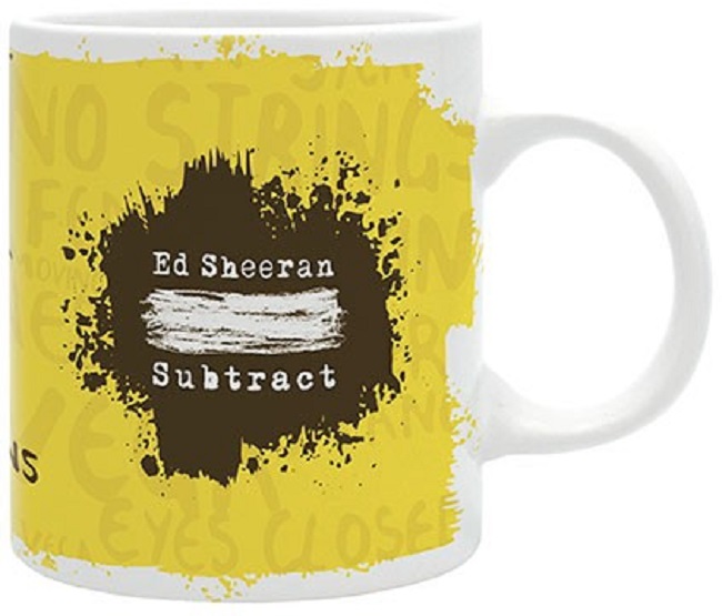 Cană GB Eye Music: Ed Sheeran - Subtract