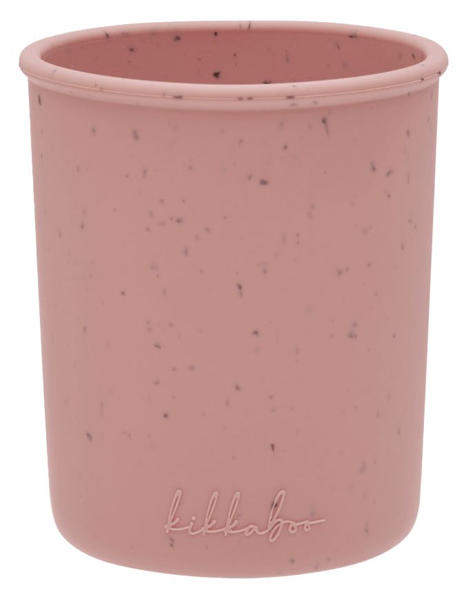 Cană KikkaBoo Platinum Silicone - Blush, 150 ml