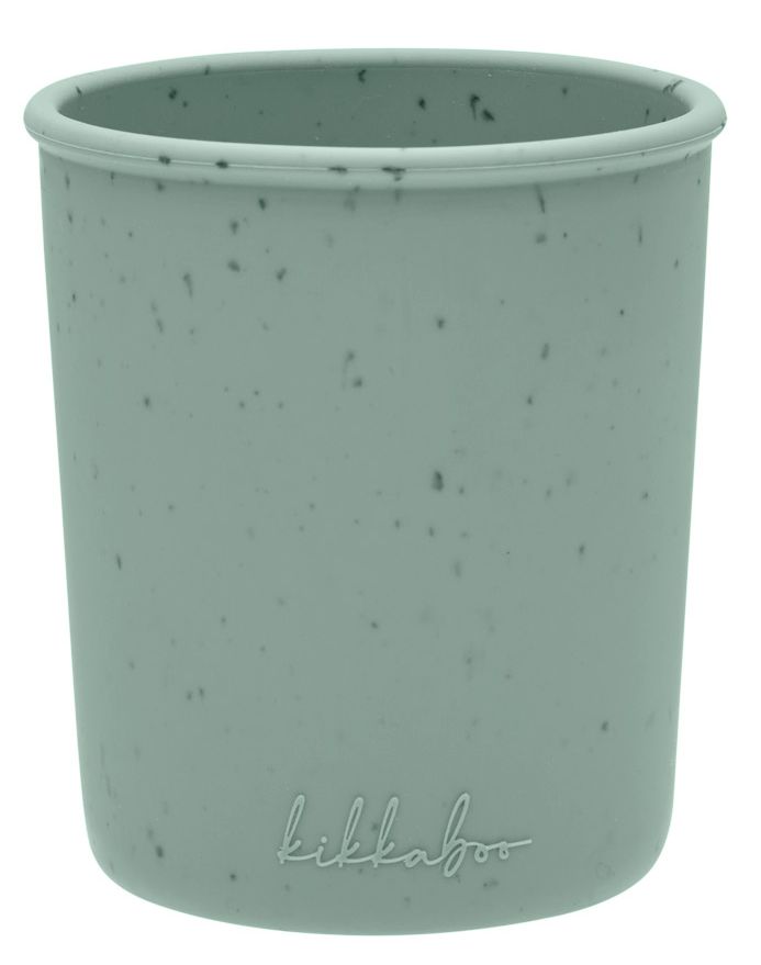 Cană KikkaBoo Platinum Silicone - Sage, 150 ml