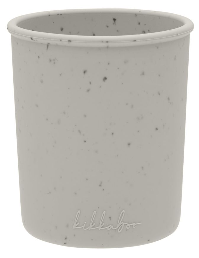 Cană KikkaBoo Platinum Silicone - Sand, 150 ml