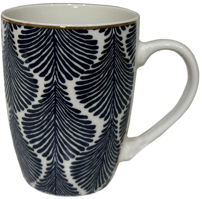 Pahar Maison - Fleur 1, New Bone China, 350 ml