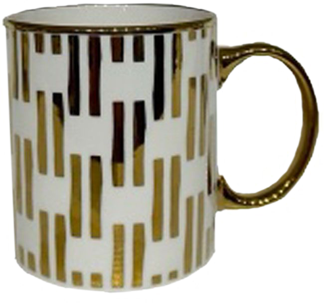 Pahar  Maison - Goldie 2, New Bone China, 330 ml