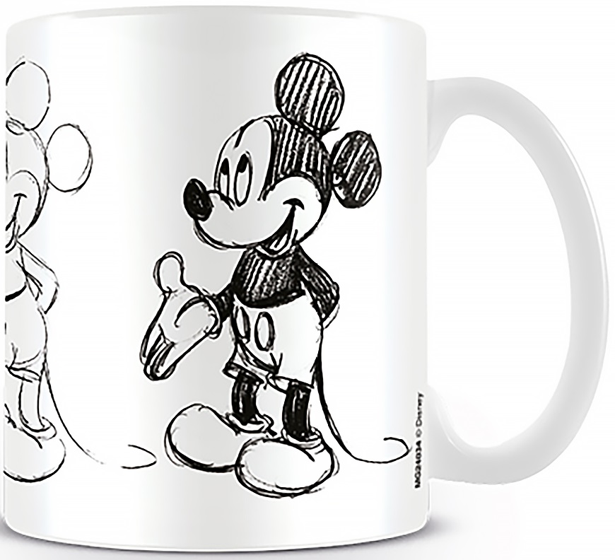 Cana Pyramid Disney: Mickey Mouse - Sketch Process