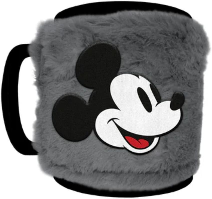 Cană Pyramid Disney: Mickey Mouse - Smile (Fuzzy)