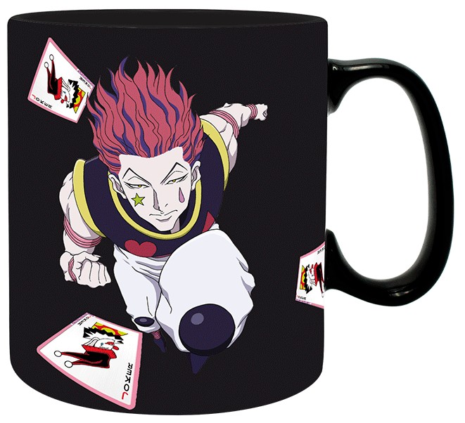 Cană cu efect termo  ABYstyle Animation: Hunter X Hunter - Gon &amp; Hisoka