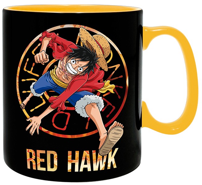 Cana cu efect termic ABYstyle Animation: One Piece - Luffy and Sabo, 460 ml
