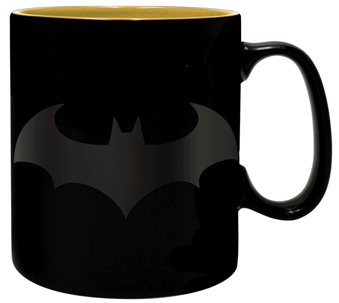 Cană cu efect termic ABYstyle DC Comics: Batman - Batman Matte, 460 ml