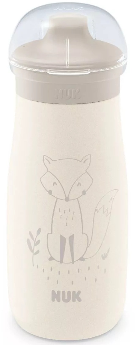 Cană cu cioc tare NUK - Mini-Mi, 300 ml, Fox