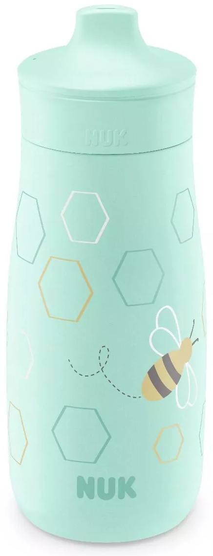 Cană cu cioc tare NUK - Mini-Mi, PP, 300 ml, Bee